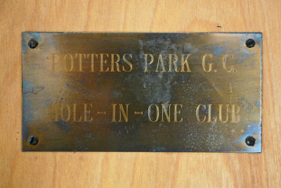 Potter's Park Hole-in-One Club