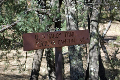 Trail sign