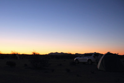 Dawn arrives and time for a nap