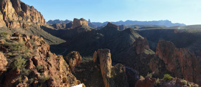 LaBarge Canyon panorama