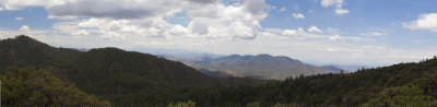 Panorama from Squaw Spring Trail