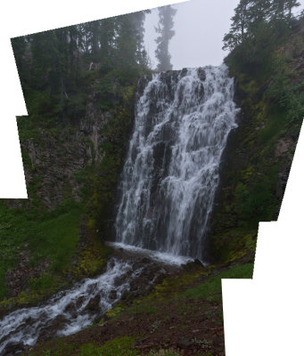 Cottonwood Creek Falls panorama