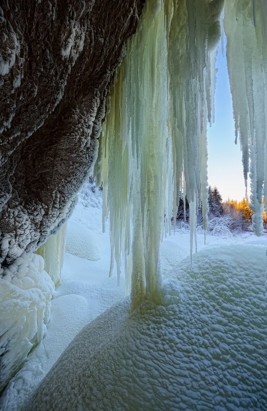 Rideaux de glace