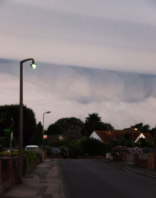 Strange front moving in 