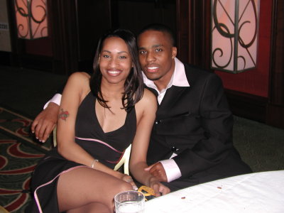Latesha Williams & husband Robert Bell