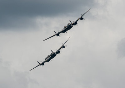 Two Lancasters