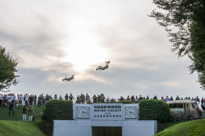 Lancasters into the sunset