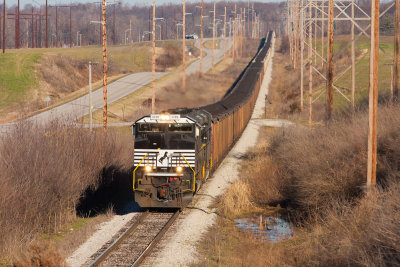 NS 1039 EVWR NDN1 West Franlin IN 19 Jan 2013