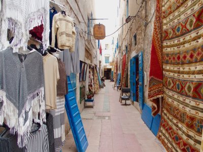 Clothes and Rug Shops  - Essaouira