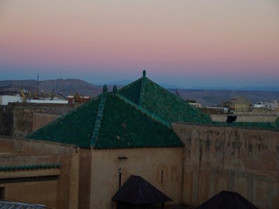 Sunset over Fes