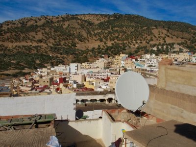 View over Moulay Idriss
