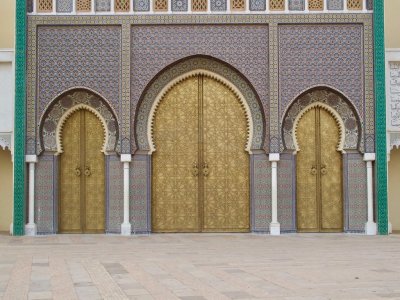 Royal Palace Golden Doors