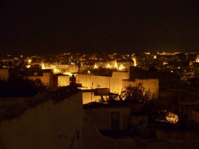 Nightime View of Fes