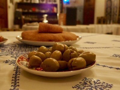 Olives and Bread
