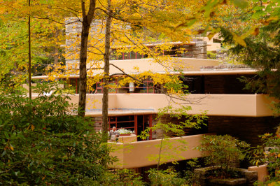 Right side of Fallingwater