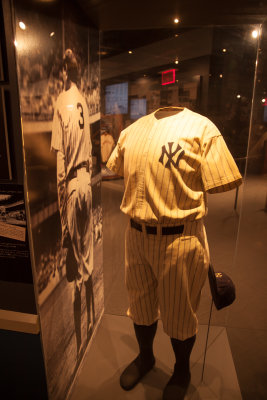 Babe Ruth's uniform