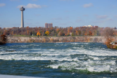 Niagara River right before the falls