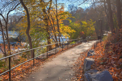 Path on Goat Island