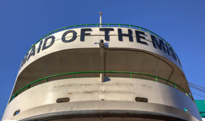 Maid of the Mist in drydock