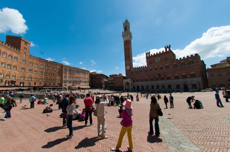 Siennas Piazza del Campo