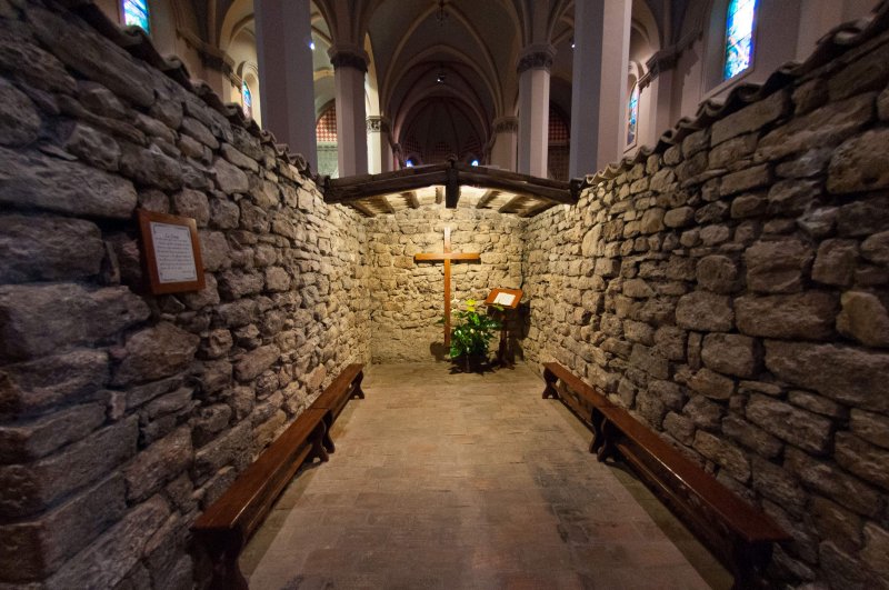 comprise the 1st church built by St. Francis of Assisi. 