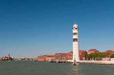Lighthouse on the way to Murano