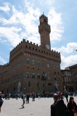 Clock/Bell Tower in Piazza
