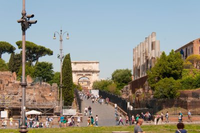 Triumphal Arch In The Forum