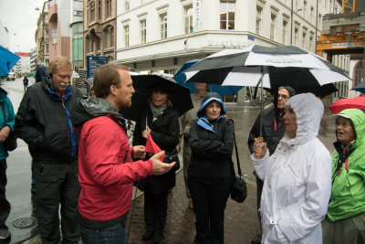 Walking tour in Basel, Germany.