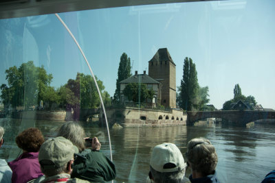 We took a boat ride in Strasbourg.