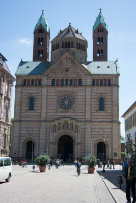 Front view of the Cathedral.