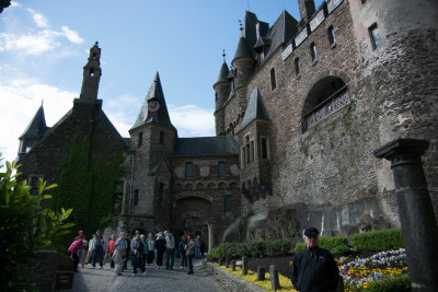 The outside was remodeled to its original state as dictated by the city.