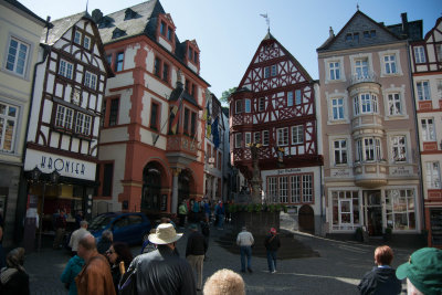 Interesting looking buildings.