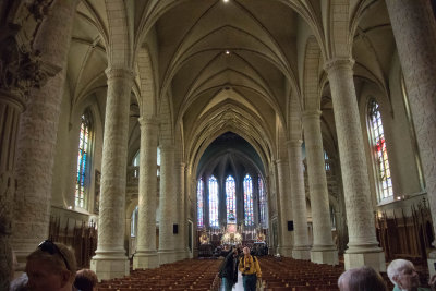 This is the old section of the cathedral, began in 1603, as a Jesuit Church.