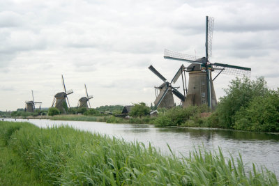 Canals and windmills.
