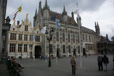City Hall in Bruges, Belgium, our last stop.