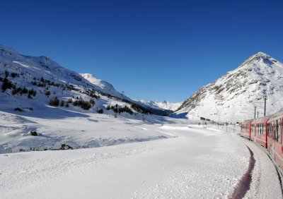 Riding the Bernina Express