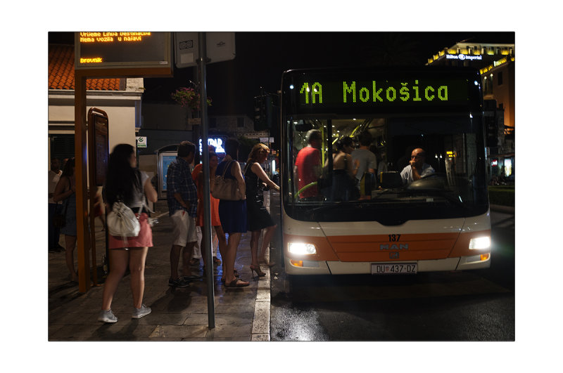 Bus Stop- Old City, Dubrovnik