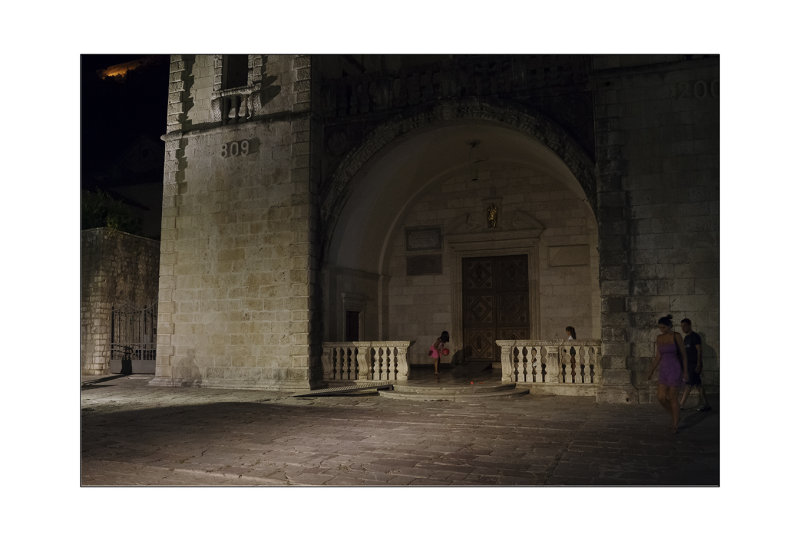 Girls in Church Entry