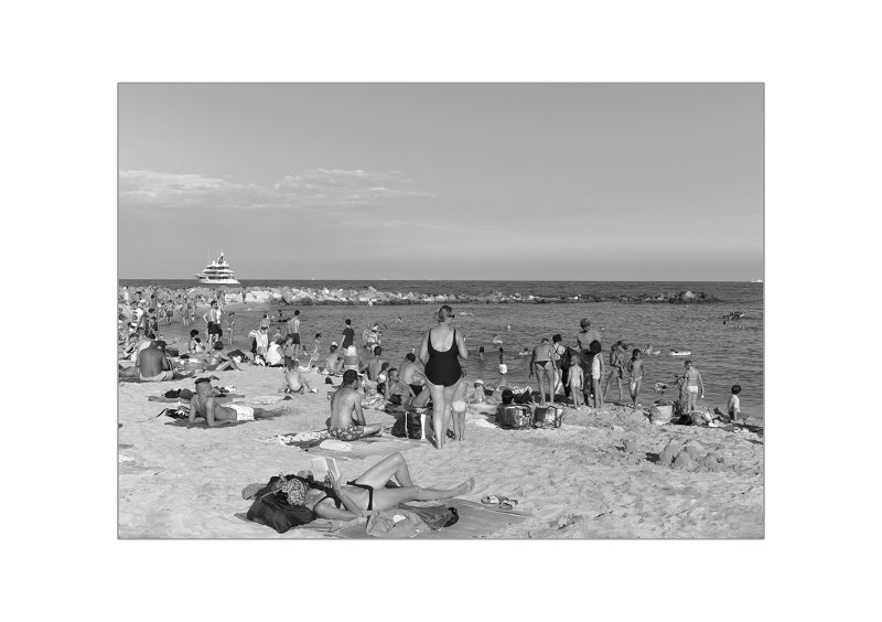 La Plage at Antibbes, France