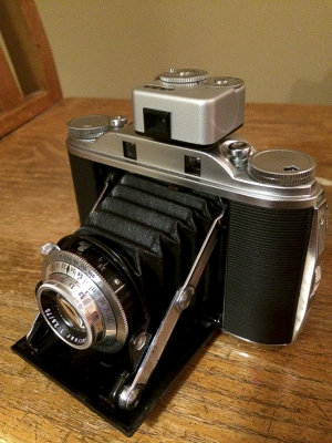 Agfa isolette III with CV Meter