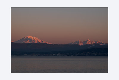 Sunset on Mount Baker 