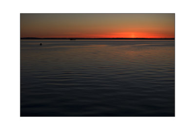 Sunset, Bellingham Bay