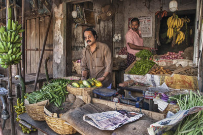 Vegetable Stall, Kochi