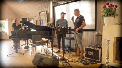 Jonas Sandwall - konsert Saltögården 29. juli 2013.