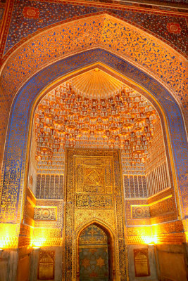 Registan Mosque interior