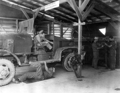 Kwaj 1945 garage