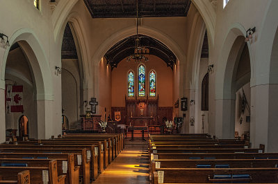 Brandon MB Anglican church interior