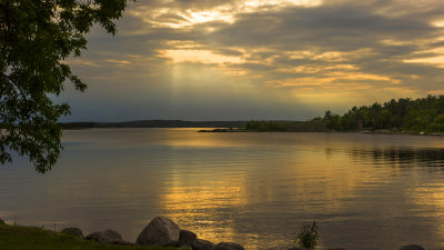Sunset on Lake Huron