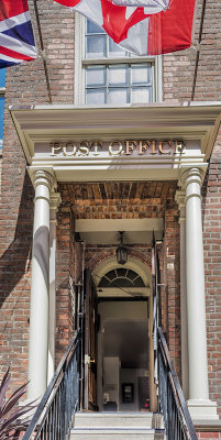 York Post Office doorway